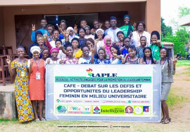 CAFE-DEBAT SUR LE LEADERSHIP FEMININ : Les étudiantes de Porto-Novo renforcées par le RAPLE